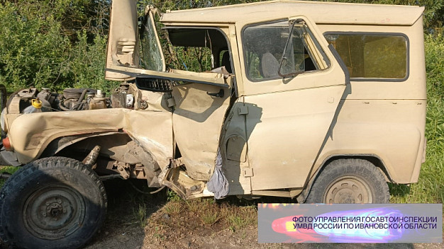 В Ильинском районе 17-летний парень на «УАЗе» влетел в «Фиат»